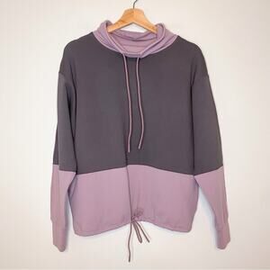 Athleta Mock Neck Pullover Sweatshirt